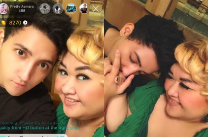 Unggah Foto Mesra, Aaron Ashab dan Pretty Asmara Pacaran?