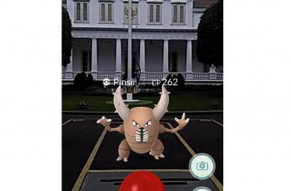 Monster Pokemon Go Bermunculan di Istana Negara Jakarta, Apa saja?