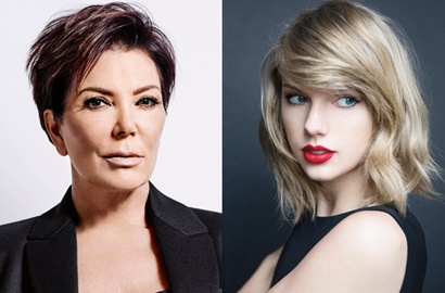 Usai Dibully Kim Kardashian, Taylor Swift Malah Dipuji Kris Jenner