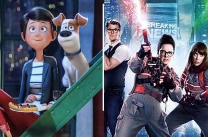 Masih Berjaya di Box Office, 'Secret Life of Pets' Saingan dengan 'Ghostbusters'