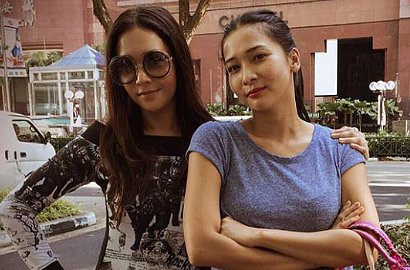 Posting Foto Bareng, Rambut Cetar Maia Estianty-Meychan Tuai Pujian