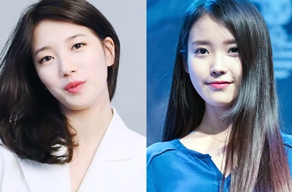 Suzy-IU Kembaran Pakai Gaun Rp 28 Juta, Siapa Lebih Cantik?
