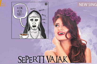 Diputar Serentak, Lagu 'Seperti Valak' Ika 'D'Academy 2' Jadi Trending Topik