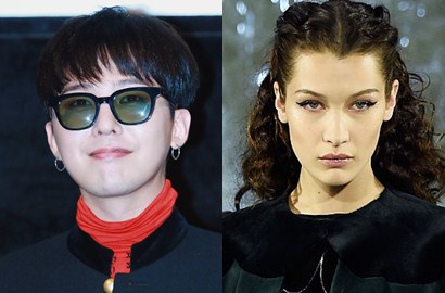 G-Dragon Big Bang Dipeluk Bella Hadid di Sampul Majalah Vogue
