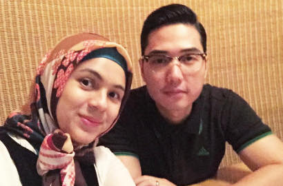 Berhijab, Nycta Gina Bikin Rizky Kinos Kerja Ekstra