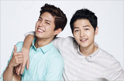 Beri Dukungan, Park Bo Gum cs Kunjungi Song Joong Ki di Lokasi Syuting 'Battleship Island'