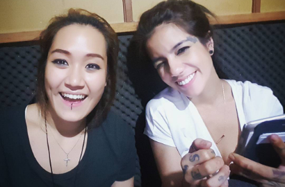 Makin 'Mesra', Sheila Marcia dan Melodya Bikin Tato Kembar?