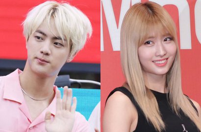 Ketahuan Pandangi Momo Twice, Jin Bangtan Boys Naksir?