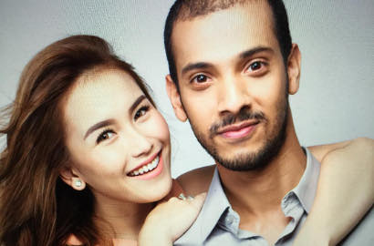 Pose Rangkul Ayu Ting Ting Disindir Jiplak Gaya Shaheer Sheikh dan Erica Fernandes