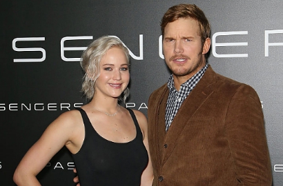 Chris Pratt Beberkan Adegan Seks dengan Jennifer Lawrence di 'Passangers'