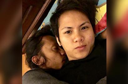 Dikunjungi 'Kembaran', Istri Aming Tak Kalah Cantik
