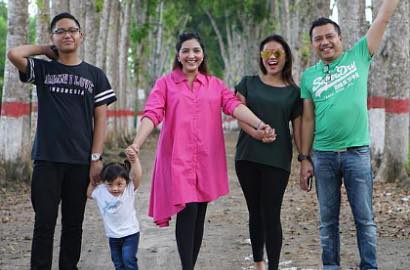Anang-Ashanty Syuting MV di Bali, Arsy Bakal Jadi Ubur-Ubur Unyu