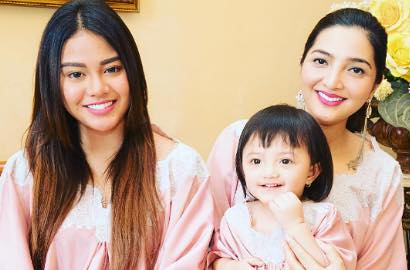 Ashanty Pose Bertiga Bareng Aurel dan Arsy, Netter Malah Debat Soal Anak Kandung
