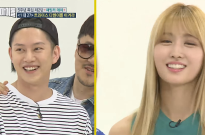Wajah Memerah Lihat Aegyo Momo Twice, Heechul Bikin Ngakak di 'Weekly Idol'