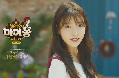 Wah, Imutnya IU Undang Masuk Rumahnya di Iklan Ini