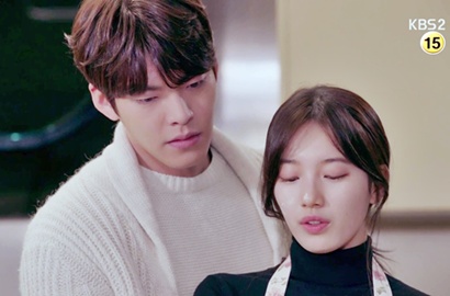 Ciuman Kim Woo Bin-Suzy di 'Uncontrollably Fond' Sukses Bikin Baper, Setuju?