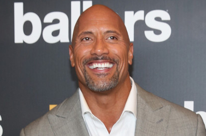Gahar Berotot, Dwayne Johnson Sumringah Ganti Popok Anak