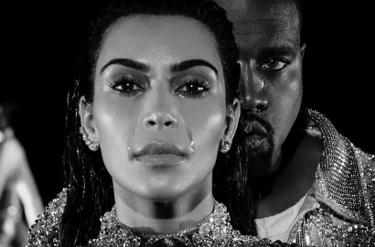 Kanye West dan Kim Kardashian Menangis di MV 'Wolves'