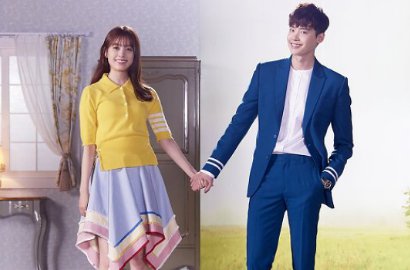 Keren, MBC Rilis Wallpaper Ponsel 'W' Lee Jong Suk dan Han Hyo Joo Pelukan