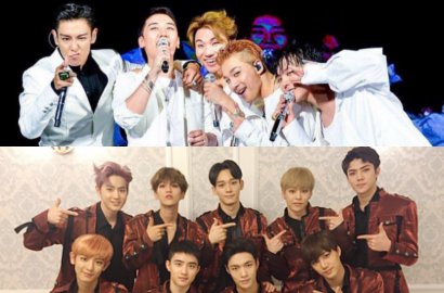 Big Bang-EXO Saingan, Ini Daftar Boyband Terpopuler di MelOn