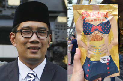 Ridwan Kamil Merespon Soal Mie Instan 'Bikini' Buatan Bandung, Ini Kata Netter