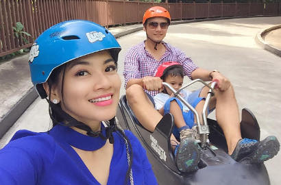 Main Layangan Sampai Tonton Elmo, Intip Liburan Seru Titi Kamal-Christian Sugiono