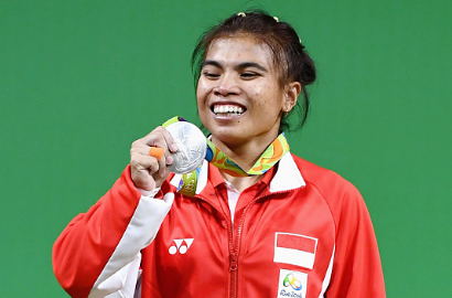 Sumbang Medali Olimpiade Pertama Bagi Indonesia, Sri Wahyuni Dapat Bonus 2 M