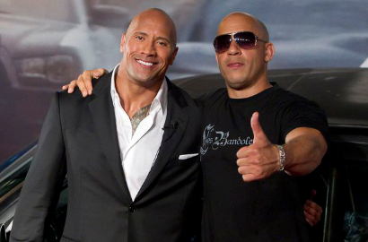 Hina Lawan Main di 'Fast and Fusrious 8', Dwayne Johnson Tak Akur dengan Vin Diesel?