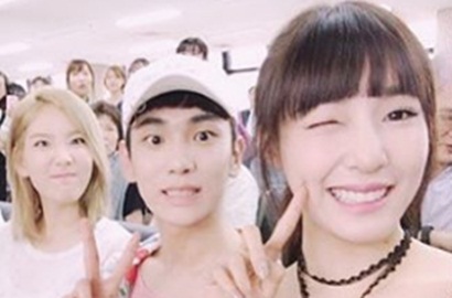 Unik, Foto Bareng Tae Yeon, Tiffany, Key dan Minho Ini Bikin Bingung Netter