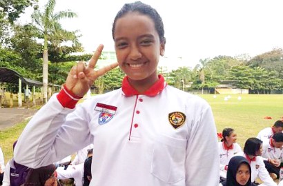Gloria Akui Cinta Indonesia, Ibunda: Pak Jokowi Tolong Dukung Semangat Putri Saya