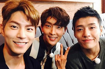 Antusiasnya Lee Jun Ki cs Ketemu Song Ji Hyo cs di Foto Syuting 'Running Man'