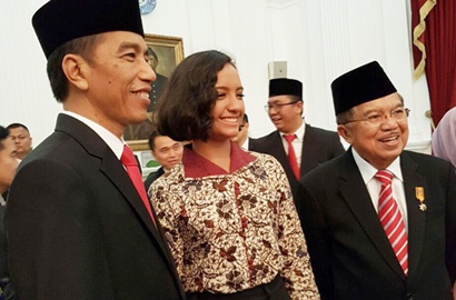 Usai Makan Siang Bareng Jokowi, Gloria Akhirnya Diizinkan Jadi Paskibraka