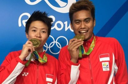Tontowi-Liliyana Rebut Emas Olimpiade, Ini Ucapan Selamat Presiden Jokowi