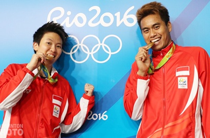 Kuras Emosi, Berapa Rating Final Badminton Ganda Campuran di Olimpiade?