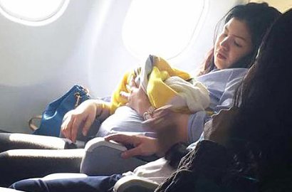 Lahir di Pesawat, Bayi Ini Bisa Terbang Gratis Seumur Hidup