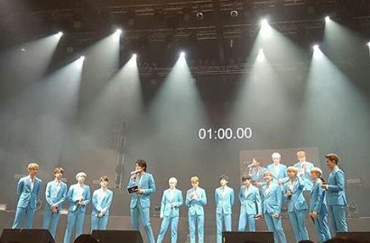 Intip Kocaknya Seventeen Main Tebak Gambar di Fanmeeting Jakarta