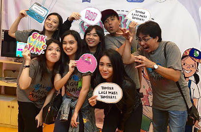 Seru, Joshua-Dea Ananda cs Jadi Anak Sekolah di Video Klip 'Selamatkan Lagu Anak'