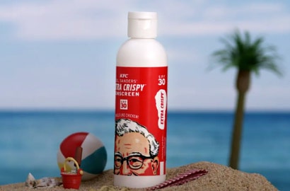 KFC Rilis Sunscreen Aroma Ayam Goreng, Minat Coba?