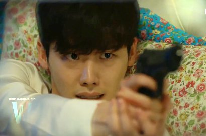 Lee Jong Suk Tertembak, Han Hyo Joo Dicekik Pembunuh di Cuplikan 'W'