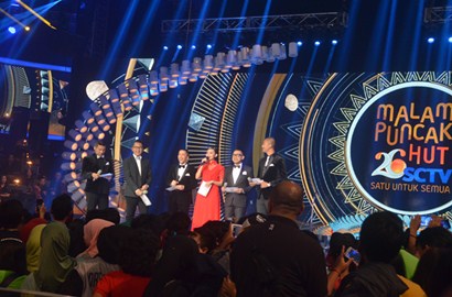 Lawan 'Anak Jalanan' dan 'Anugerah Cinta', Begini Rating HUT ke-26 SCTV