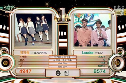 Raih Trofi 'LOTTO' Kedua di 'Music Bank', Kocaknya EXO Lempar Suho Saat Encore