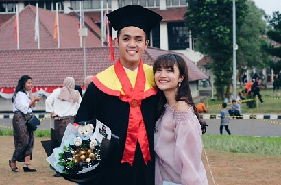 Febby Blink Pacari Pria Ganteng Keponakan Olla Ramlan, Fans: Lebih Macho dari Derby