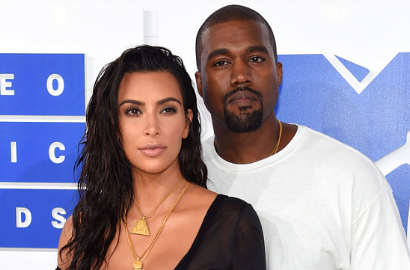 Jalan-Jalan Bareng Kanye West, Kim Kardashian Pede Tak Pakai Bra
