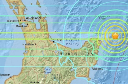 Gempa Bumi Dahsyat Berkekuatan 7,1 SR Guncang Selandia Baru