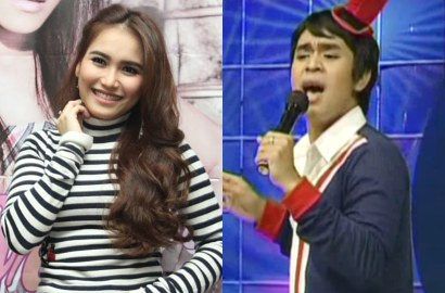 Suka Nyablak dan Nyindir, Ayu Ting Ting Tiru Gaya Lawakan Olga Syahputra?