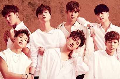 Tiba di Jakarta, Gantengnya iKON Siap Bikin Fans Meleleh