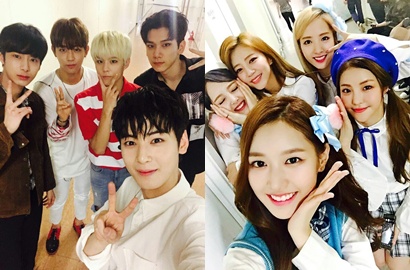 Cover Lagu U-KISS dan Kara, Intip Kolaborasi Apik Para Idol di 'Music Bank'