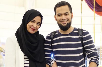 Shireen Sungkar Nangis Peluk Teuku Wisnu Jelang Naik Haji