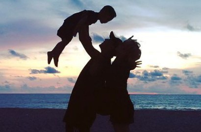 Bahagia, Haha dan Byul Posting Foto Liburan Bareng Anak