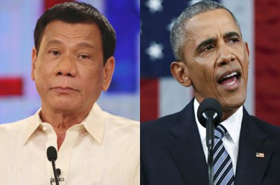Terang-Terangan Menghina, Duterte Sebut Obama 'Anak Pelacur'